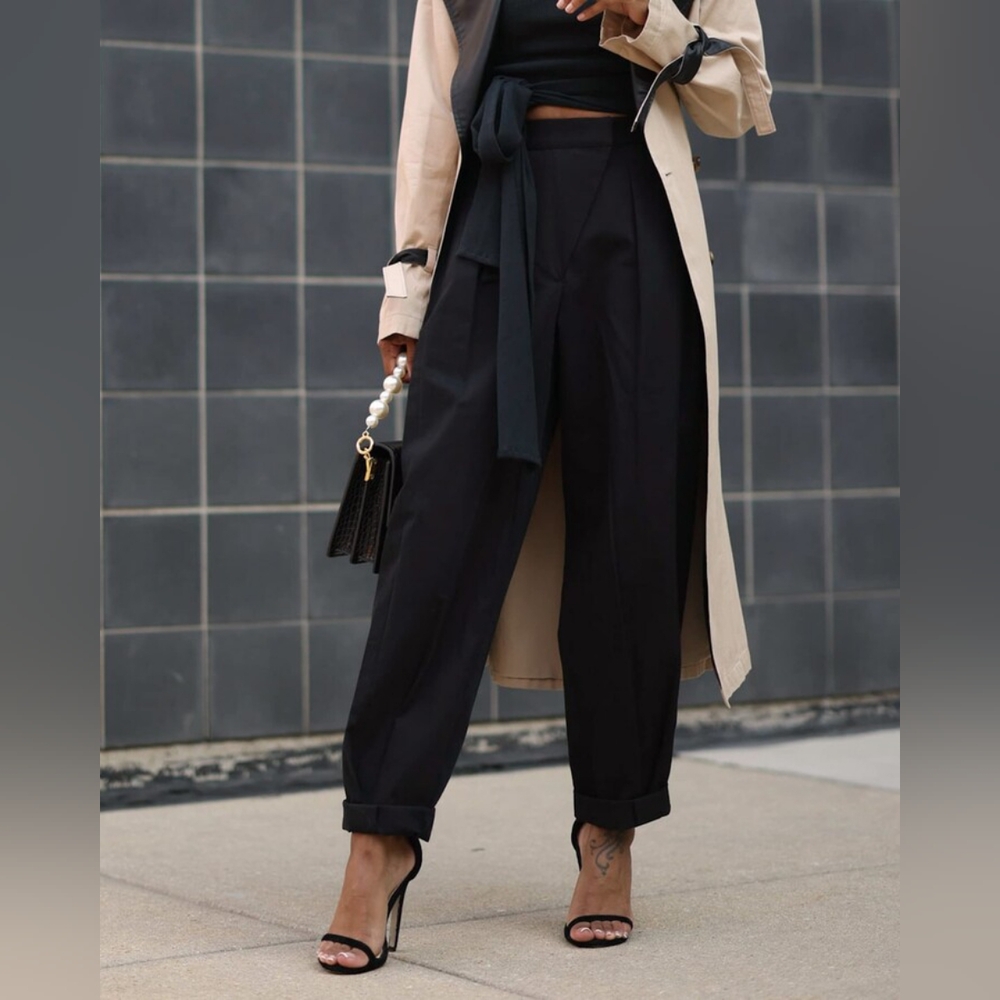 The Drop Pleated Pants